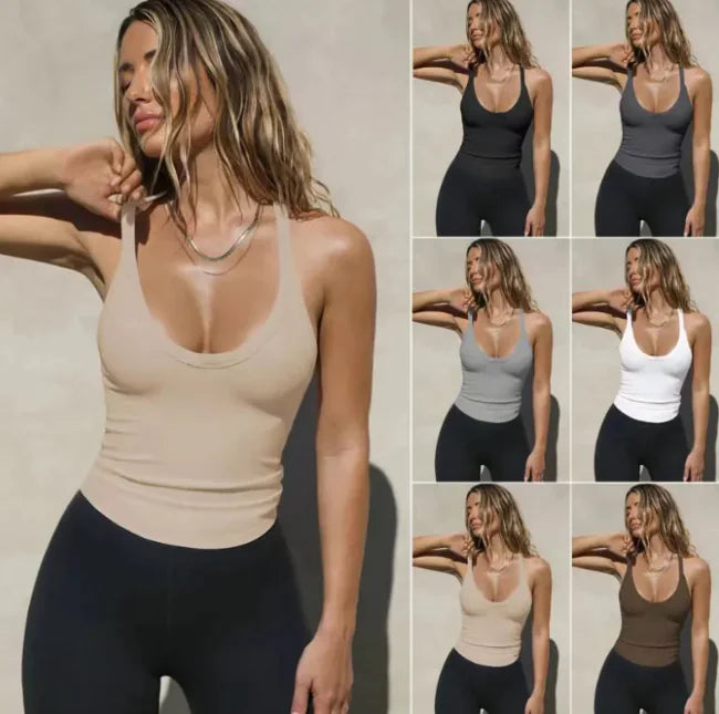 Chaleco Delgado de Punto Primaveral