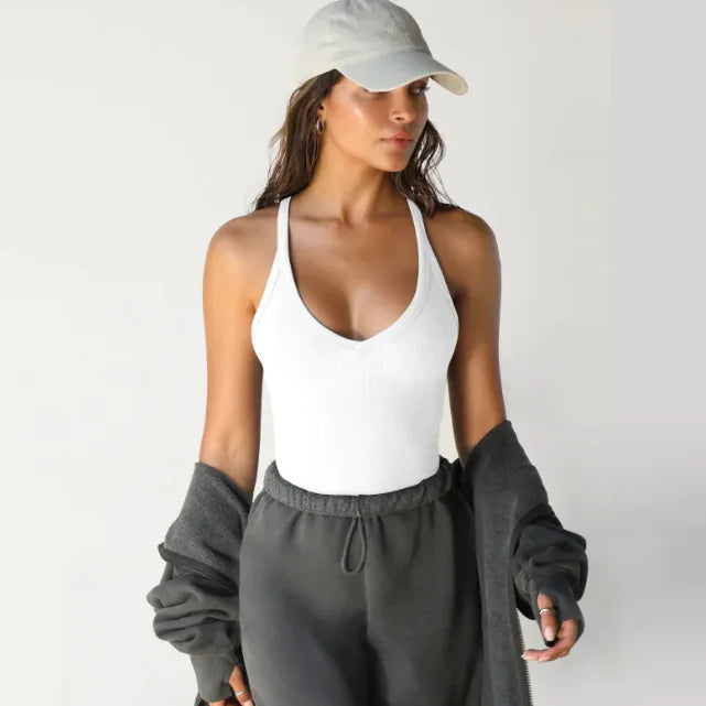 Chaleco Delgado de Punto Primaveral