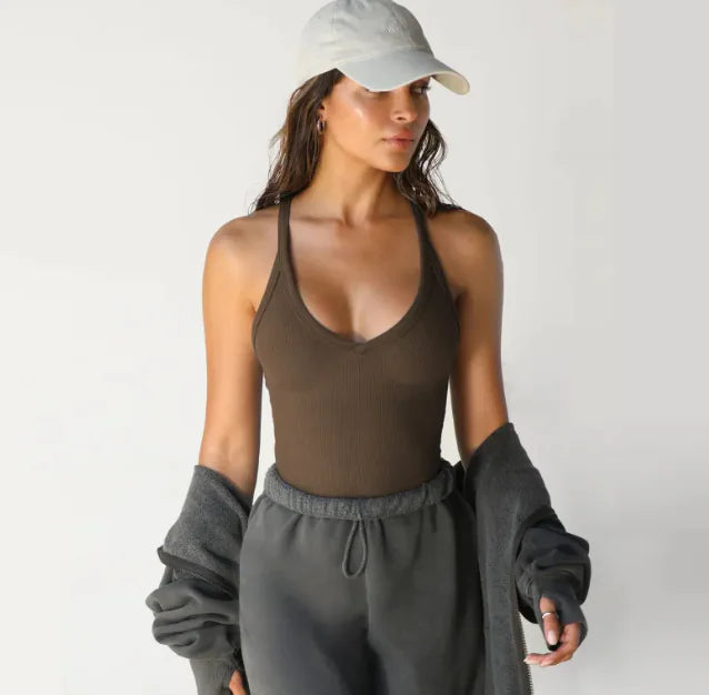 Chaleco Delgado de Punto Primaveral